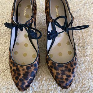 Boden Leopard Print Heels